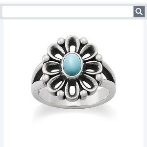 James Avery flower ring